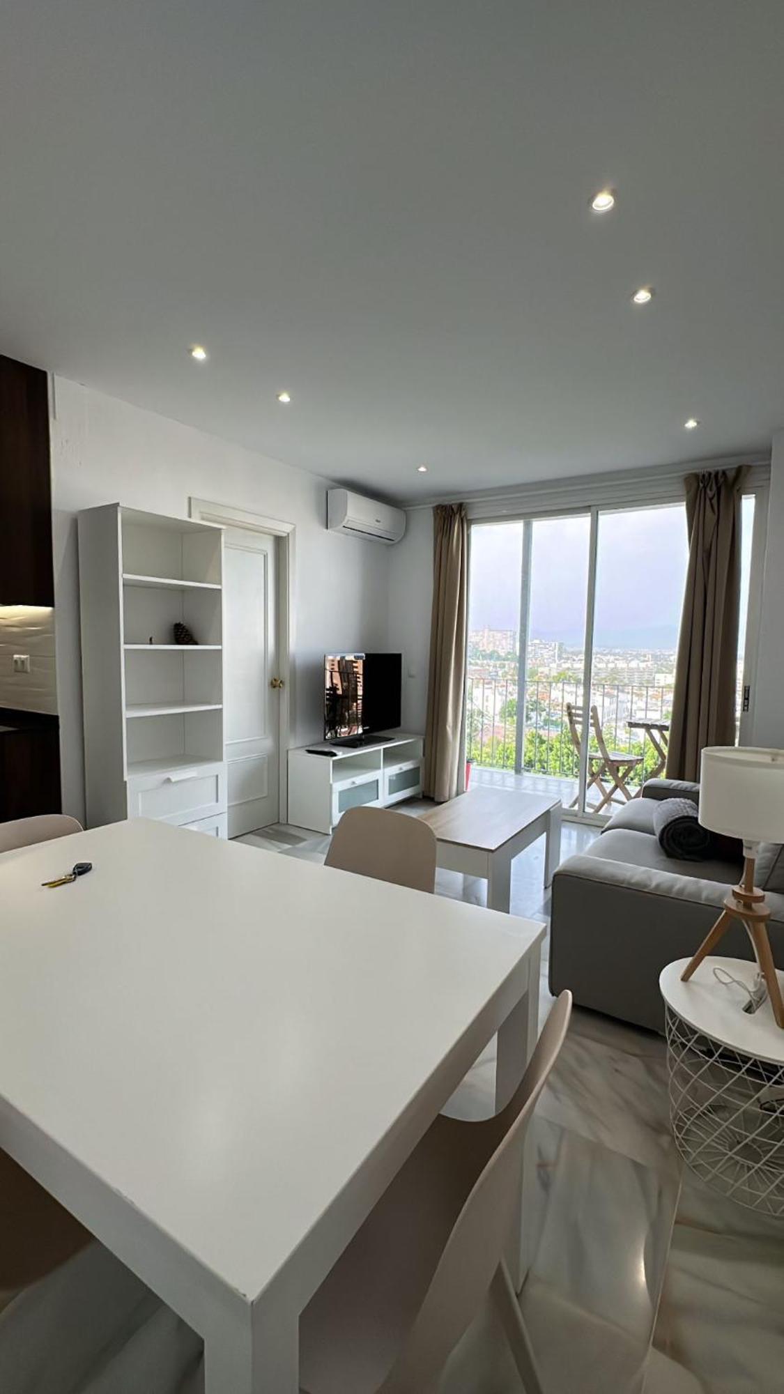 Apt Buenavista En Torremolinos Increibles Vistas Hacia Malaga 5Min Del Centro Y De La Playa Exterior foto